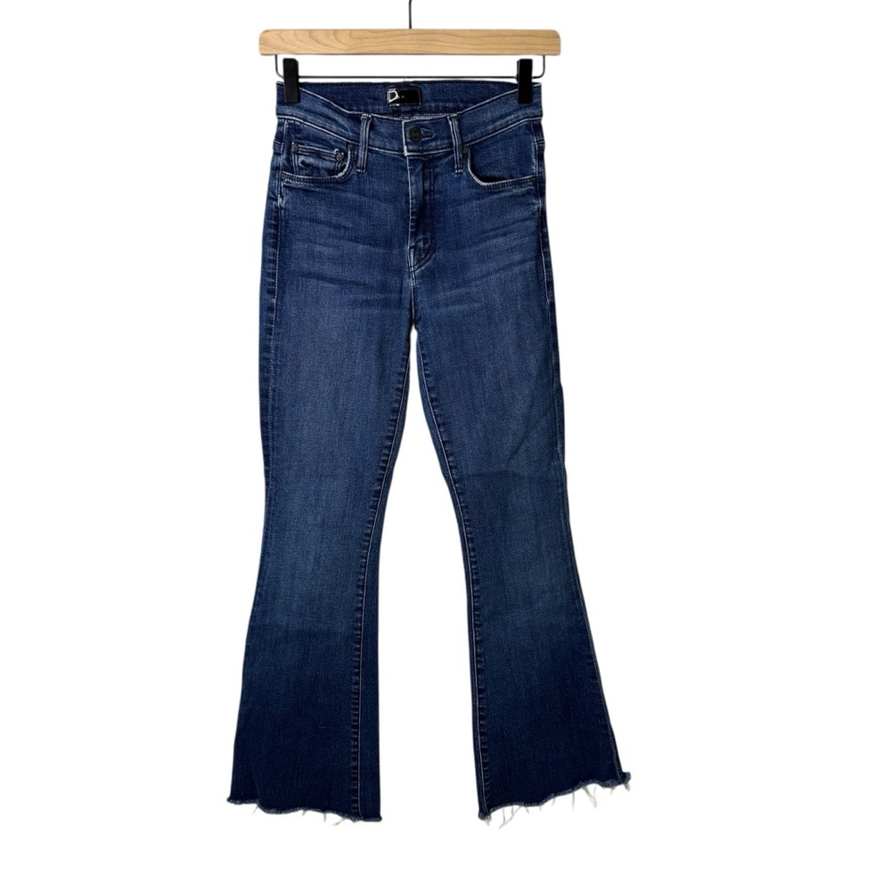 Mother Jeans Weekend Fray Size 23 Mint Condition Wash Frayed Flare Hem 1535-104 - Picture 2 of 9